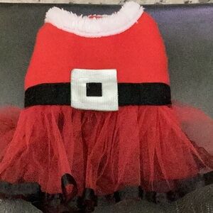 Santa Claus dog dress